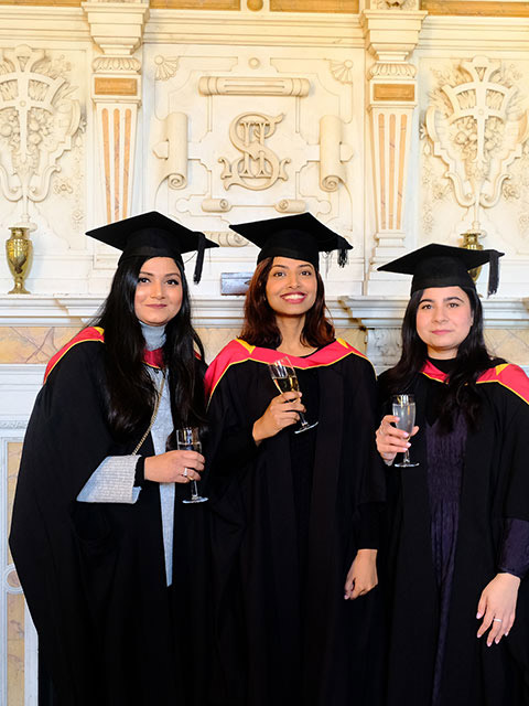 Graduation reception