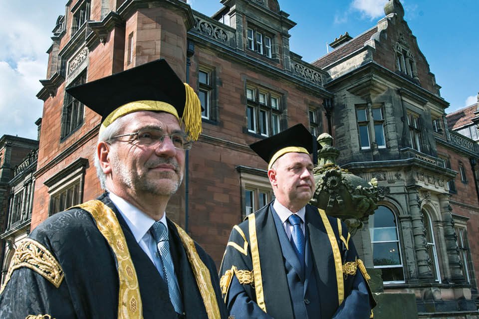 Who is who at graduation