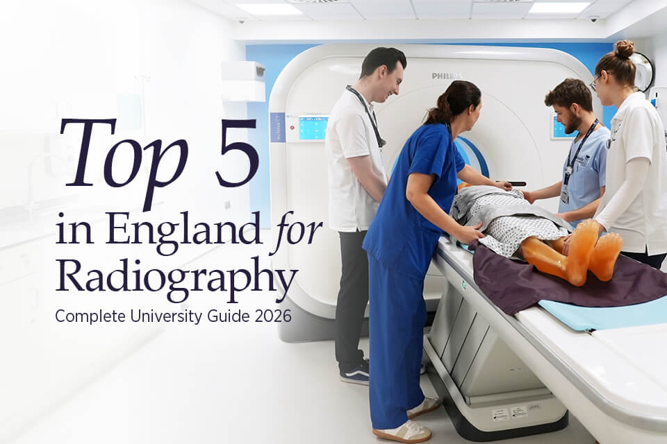 The Rhodiography Radiography at Keele ranked among Top 5 in England - Keele University