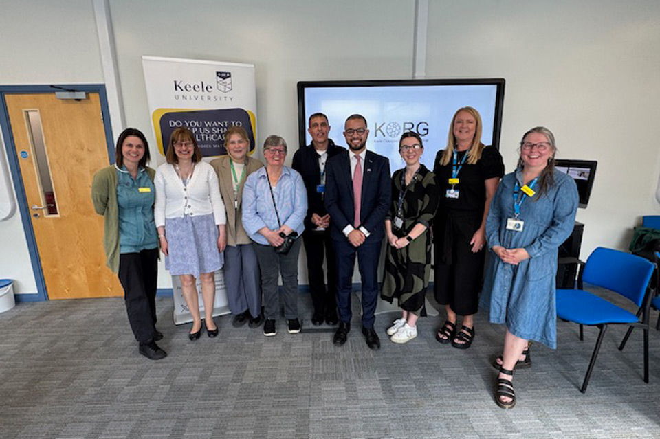 MP visits Keele Osteoporosis Group to hear about its research