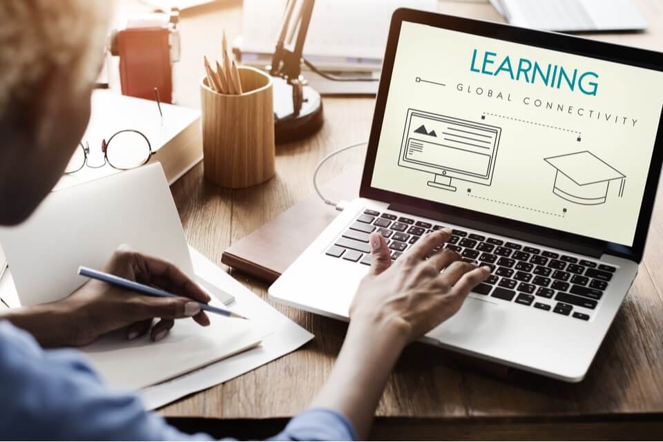 research studies on online learning