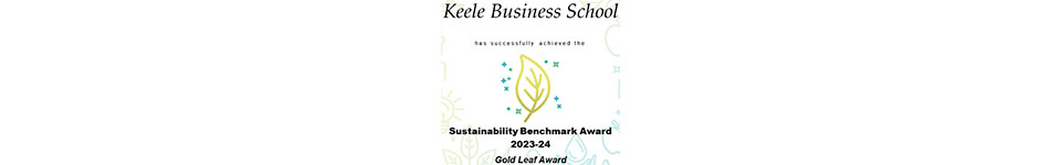 Gold Leaf Sustainability Benchmark Award logo