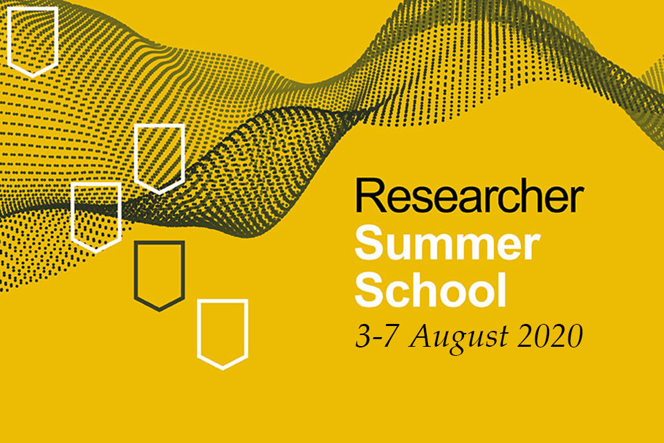 Booking is now open for the Researcher Summer School 2020