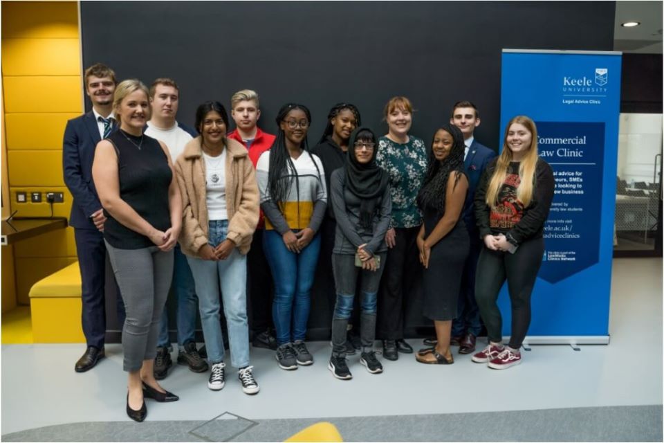Legal Advice Clinic - Commercial Clinic team 