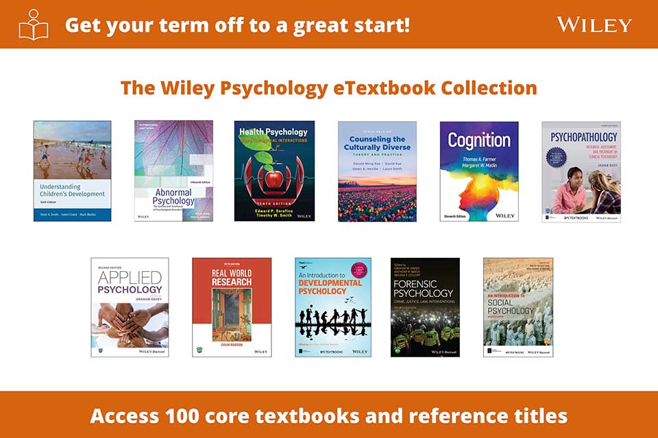 Library resource spotlight: Wiley Psychology eTextbook Collection