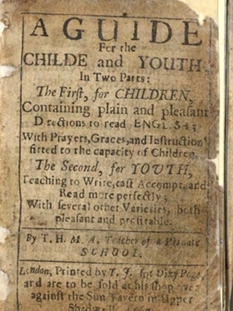 A guide for the childe and youth exhibition