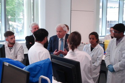 David Attenborough students