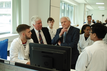 David Attenborough students