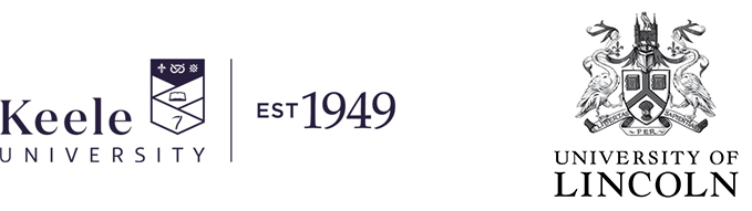 Keele University + University of Lincoln logo