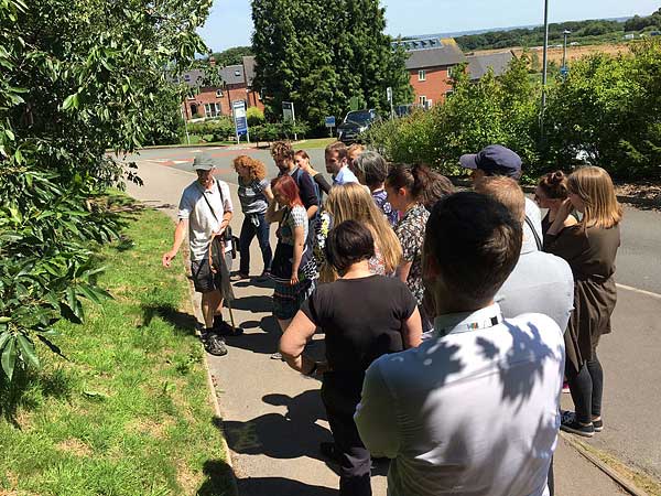 dave emley with group