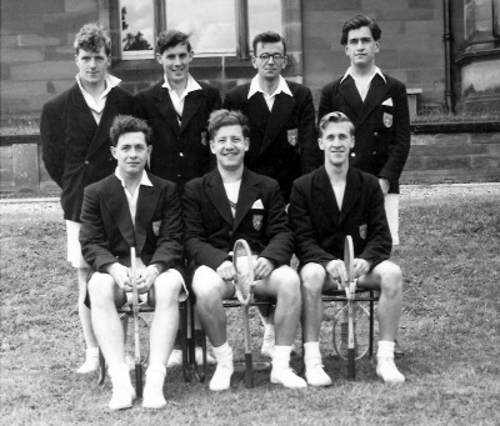 First Tennis Team 1951 The Keele Oral History Project