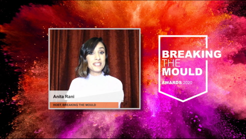 Anita Rani hosting Breaking the Mould 2020
