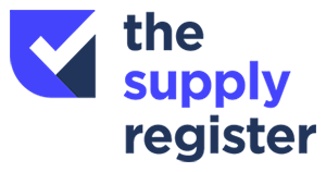 Supply Register logo - joined KUSIP May 2022