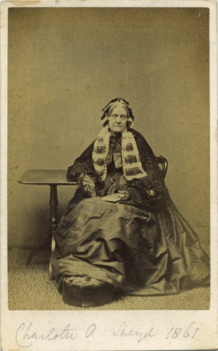 Charlotte Augusta Sneyd, Carte de Visite, 1861 [Sneyd Papers]