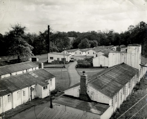 Women's residence huts, 1956, Keele