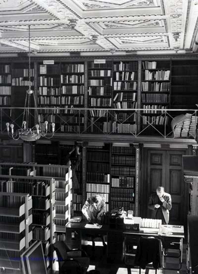 Library in Keele Hall