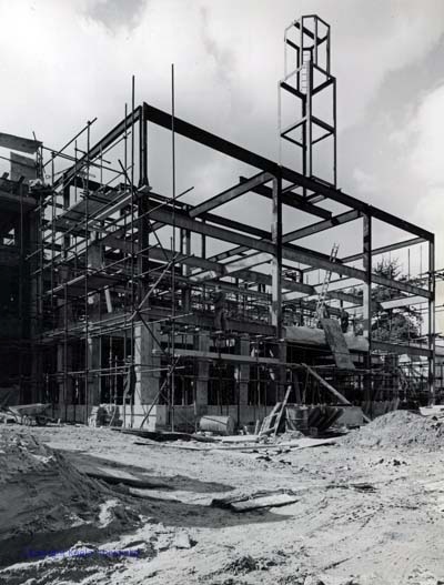 Library building stages 1 and 2, 1960 