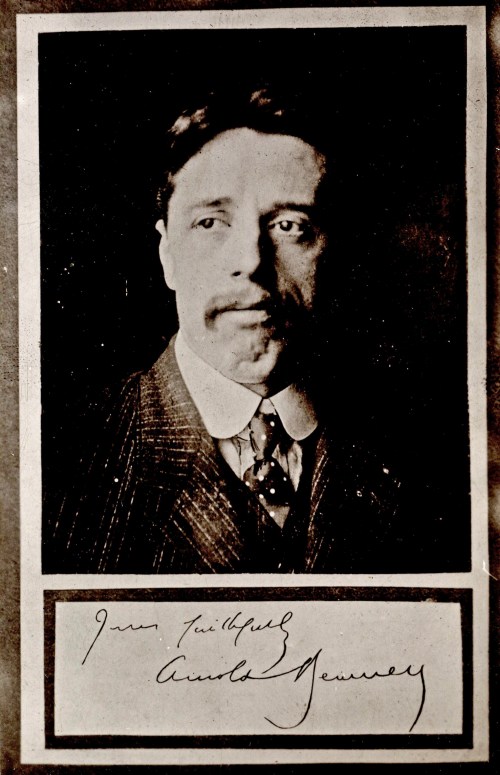 Postcard of Arnold Bennett c.1910 [Eldin Deposit]