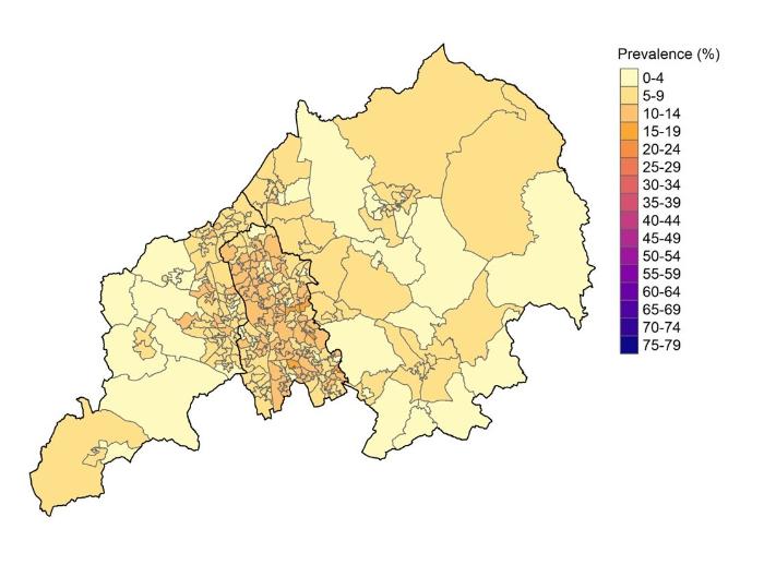 Shoulder pain colour