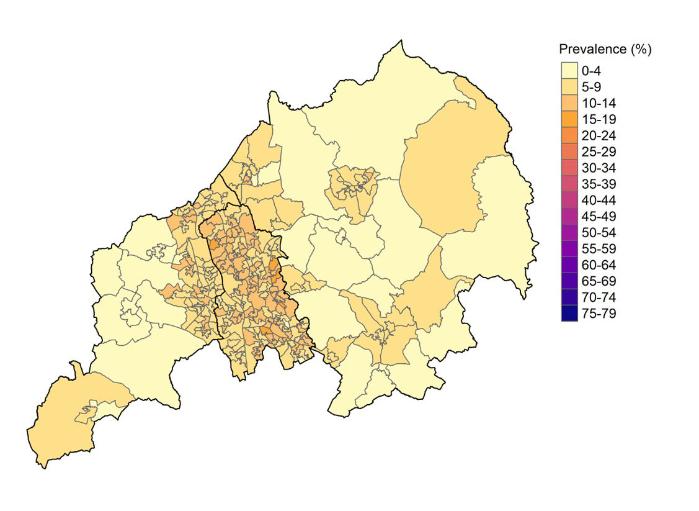 Moderate to severe chronic hand wrist pain colour