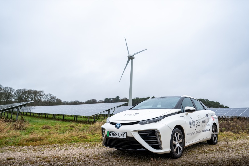 Green hydrogen generation hub