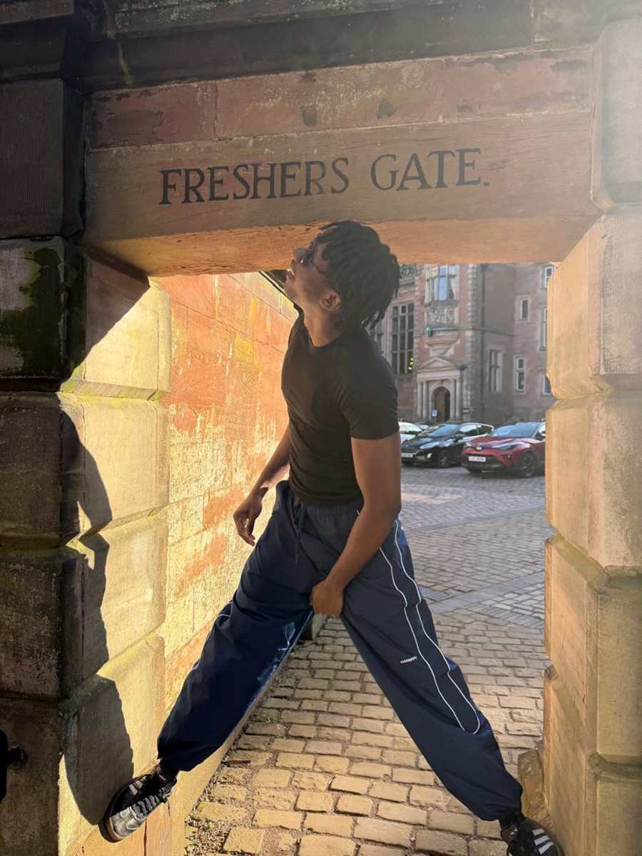Freshers Gate at Keele University
