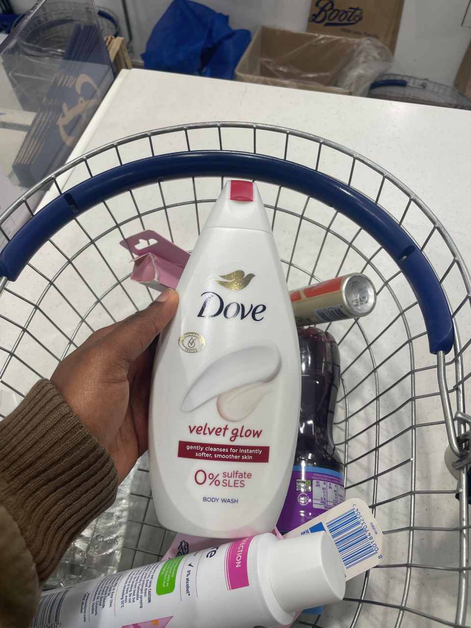 Shopping for essentials