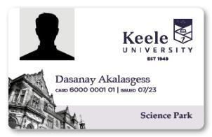 Science Park Staff - Request a replacement Keele Card