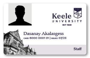 University Staff - Request a replacement Keele Card
