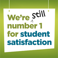 Still number 1 for student satisfaction