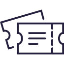 Small ticket logo