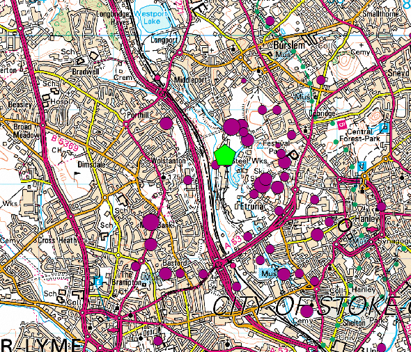 Earthquakes around the Potteries