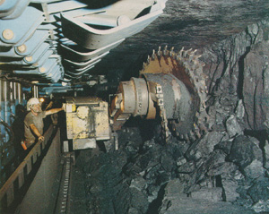 Longwall Coal Face