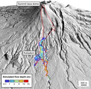 Generation, emplacement mechanisms and numerical modelling of pyroclastic density currents