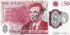 A 50 pound note