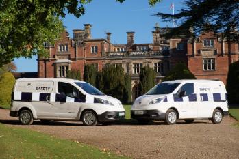 campus safety vans outside of Keele Hall 