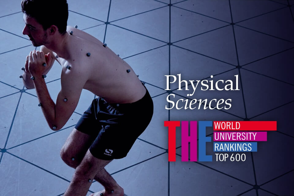 Physical Sciences at Keele ranked in global Top 600 
