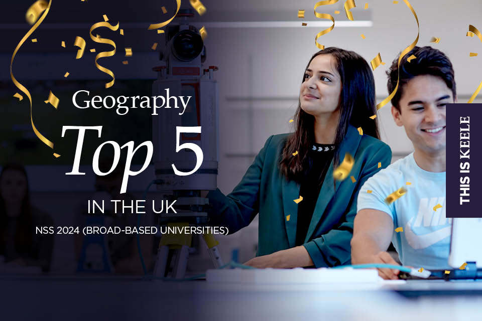 Top five for Geography in the UK in NSS 2024