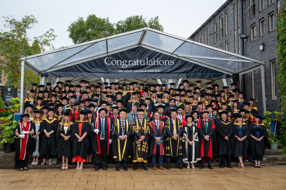 Pioneer cohort of ninety new vets graduate from Harper & Keele Veterinary School