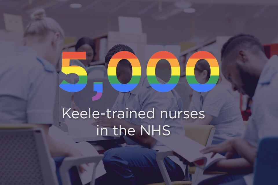 5,000 Keele trained nurses in NHS