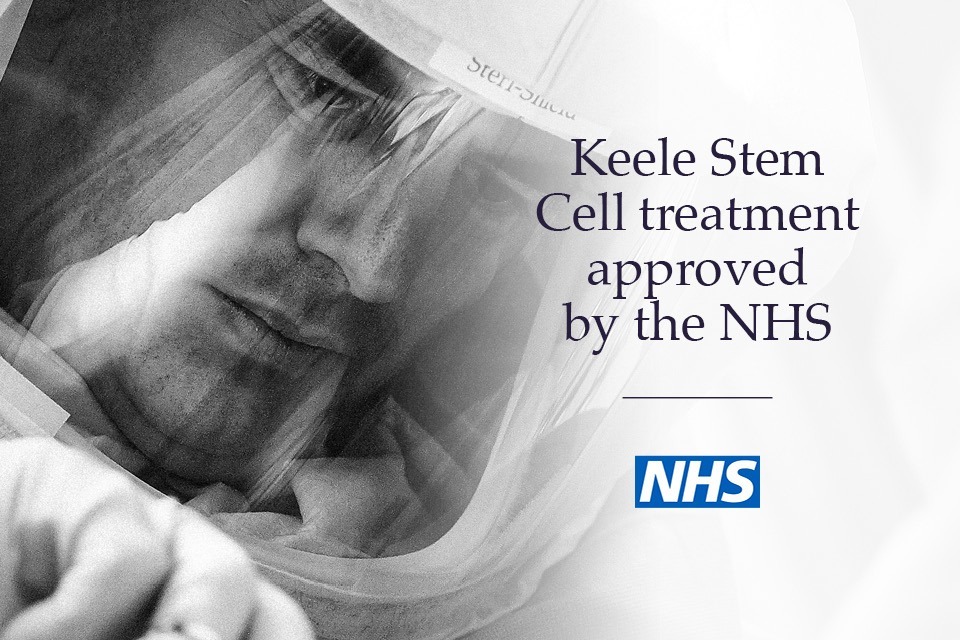 Keele stem cell therapy approved by the NHS