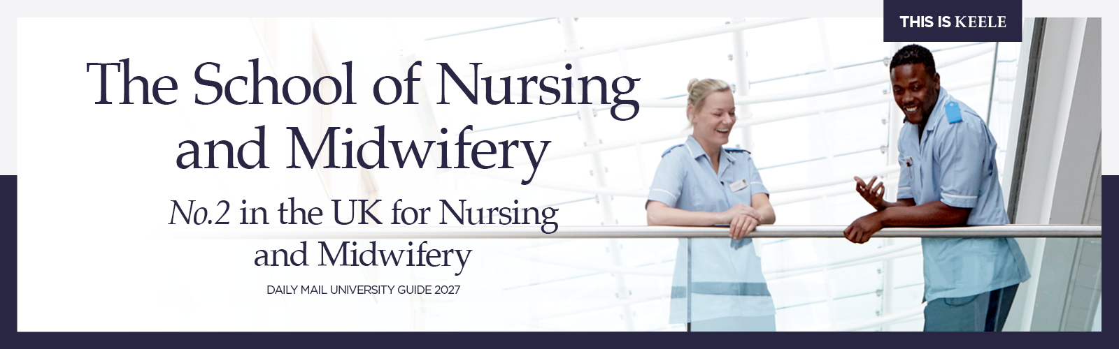 Nursing and midwifery banner