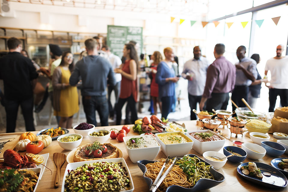 Image - people networking over lunch