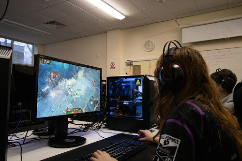 School of Computing and Mathematics game lab