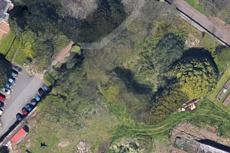 Outdoor taphonomy facility