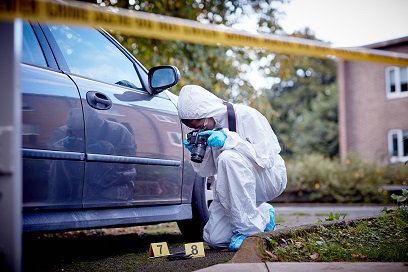 Car Crime Scene