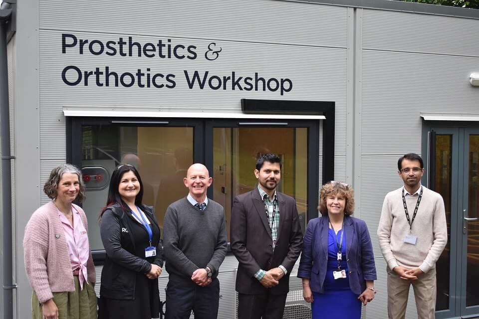 State-of-the-art facilities open for new MSc Prosthetics and Orthotics course at Keele