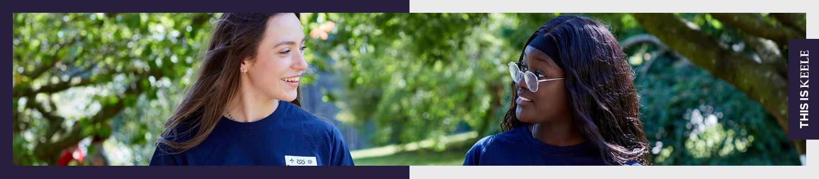 Keele Student Ambassadors banner