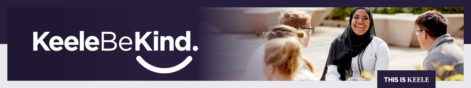 Keele Be Kind header banner image