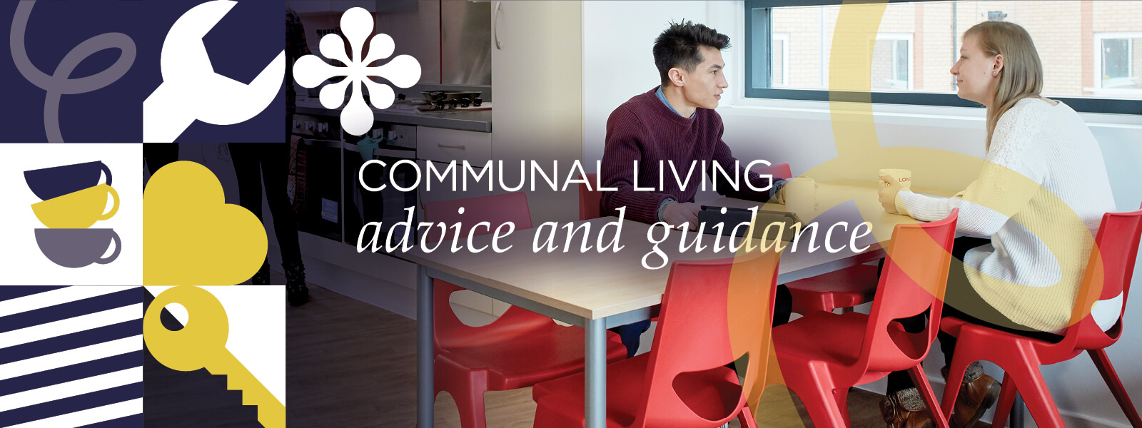 Communal living banner